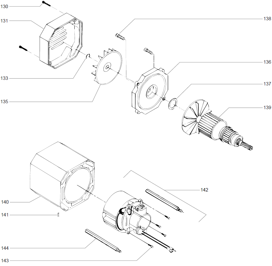 660xc Motor Assembly